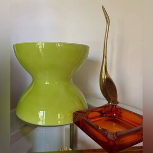 Vintage Lime Green IKEA Diablo Vase by Anne Nilsson